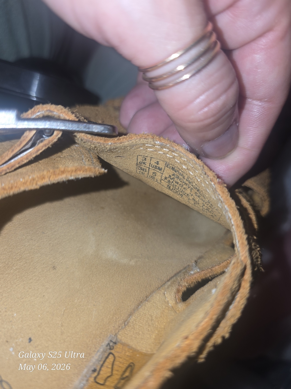 Vintage Dr. Martens Tan Suede Buckle Clog Sandals - Picture 8 of 10